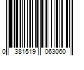 Barcode Image for UPC code 0381519063060