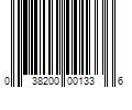 Barcode Image for UPC code 038200001336