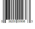 Barcode Image for UPC code 038200009363