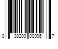 Barcode Image for UPC code 038200009967