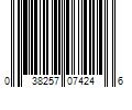 Barcode Image for UPC code 038257074246