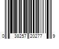 Barcode Image for UPC code 038257202779