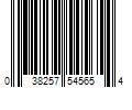 Barcode Image for UPC code 038257545654