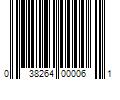 Barcode Image for UPC code 038264000061