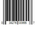 Barcode Image for UPC code 038276009557