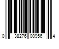 Barcode Image for UPC code 038276009564