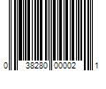 Barcode Image for UPC code 038280000021