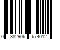 Barcode Image for UPC code 0382906674012