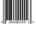 Barcode Image for UPC code 038300000093