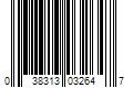 Barcode Image for UPC code 038313032647