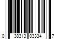 Barcode Image for UPC code 038313033347