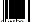 Barcode Image for UPC code 038337000073