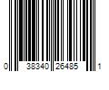 Barcode Image for UPC code 038340264851