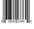 Barcode Image for UPC code 038342233640