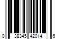 Barcode Image for UPC code 038345420146