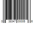 Barcode Image for UPC code 038347000056