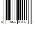 Barcode Image for UPC code 038442000067