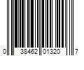 Barcode Image for UPC code 038462013207