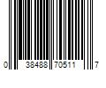 Barcode Image for UPC code 038488705117