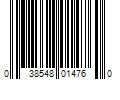 Barcode Image for UPC code 038548014760