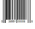 Barcode Image for UPC code 038551000088