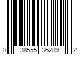 Barcode Image for UPC code 038555362892