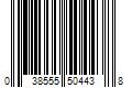 Barcode Image for UPC code 038555504438