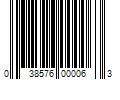 Barcode Image for UPC code 038576000063