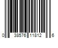 Barcode Image for UPC code 038576118126