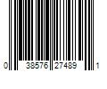 Barcode Image for UPC code 038576274891