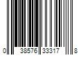 Barcode Image for UPC code 038576333178