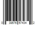 Barcode Image for UPC code 038576574342