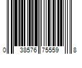 Barcode Image for UPC code 038576755598