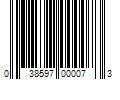 Barcode Image for UPC code 038597000073