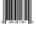 Barcode Image for UPC code 038613113510