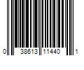 Barcode Image for UPC code 038613114401