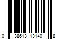 Barcode Image for UPC code 038613131408