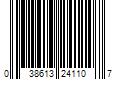 Barcode Image for UPC code 038613241107