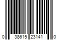 Barcode Image for UPC code 038615231410