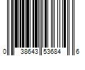 Barcode Image for UPC code 038643536846