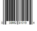 Barcode Image for UPC code 038662810194