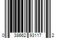 Barcode Image for UPC code 038662931172