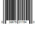 Barcode Image for UPC code 038675011540