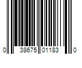 Barcode Image for UPC code 038675011830