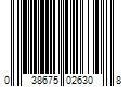 Barcode Image for UPC code 038675026308