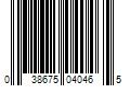 Barcode Image for UPC code 038675040465