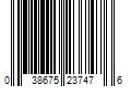 Barcode Image for UPC code 038675237476