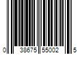 Barcode Image for UPC code 038675550025