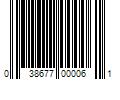 Barcode Image for UPC code 038677000061