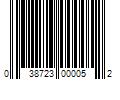 Barcode Image for UPC code 038723000052